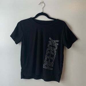 Black reebok tshirt